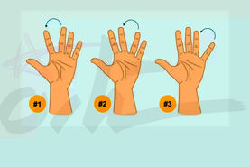 تست روانشناسی | میدونستی فاصله بین انگشت‌هات میتونه شخصیتت رو لو بده!!