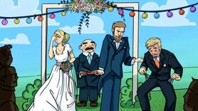 تست هوش | حلقه گم شده داماد دست و پا چلفتی را پیدا کنید و به او کمک کنید