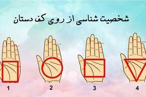 تست شخصیت شناسی جذاب | شکل کف دست خودت را پیدا کن و شخصیت خود را بشناس