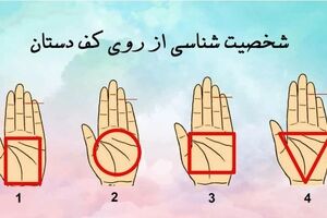 تست شخصیت شناسی جذاب | شکل کف دست خودت را پیدا کن و شخصیت خود را بشناس
