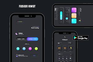 ویجت‌سازی حرفه‌ای با Fusion for KWGT