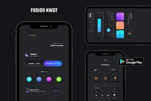 ویجت‌سازی حرفه‌ای با Fusion for KWGT