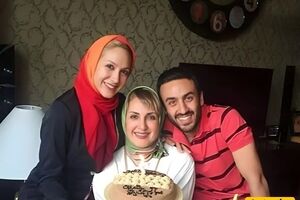 عروس چشم رنگی و زیبا فاطمه گودرزی چقدر دلبره | فیلم خاص از جشن تولد نوه فاطمه گودرزی 