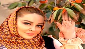 بهاره رهنما با این گردنبند خود را لو داد | همسر سوم بهاره رهنما عرب است؟