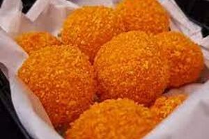 طرز تهیه توپک سیب زمینی سوخاری + دستور پخت