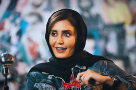 الناز شاکردوست در کنار بازیگر جنجالی هالیوودی