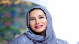 فریبا نادری در کنار همسرش | فریبا نادری به سیم آخر زد