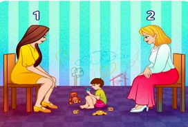 تست هوش | مادر این بچه کیست؟ + پاسخ تست