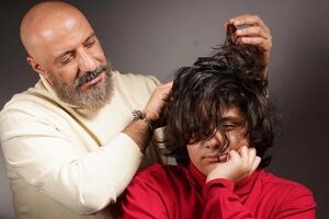 پسر تپل و بامزه امیرجعفری و ریما رامین فر را ببیند | پسر هما خانم کپ خودشه
