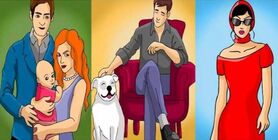 روانشناسی شخصیت: کدوم فرد در این تصویر ثروتمندتره؟ انتخابت نگاهت نسبت به ثروت رو نشون میده!