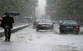 ریزش باران بهاری در این استان ها
