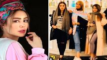 تصویر دیدنی از تتوهای سحرقریشی | سحر خانم شبیه دفتر نقاشی شده!