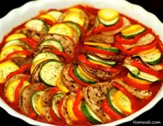 آشپزی | طرز تهیه رتتویی برای گیاه خواران