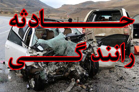 جزئیات تصادف هولناک مینی بوس با گاردریل در جاده علی آباد کتول 