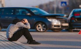 تصادف زنجیره ای در کرج + کلیپ